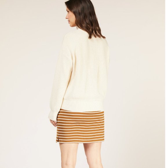 NWT People Tree Cody Sweater in Cream - Picture 2 of 3